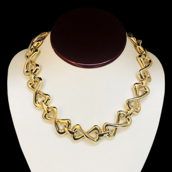 14K Yellow Gold Choker