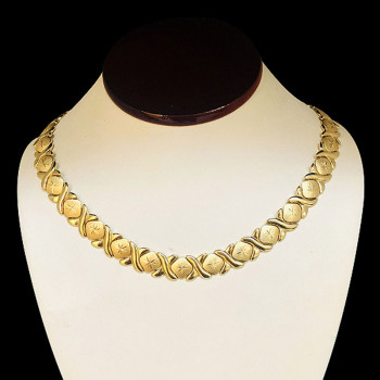 14k Yellow Gold Choker