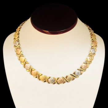 14k Yellow Gold Choker