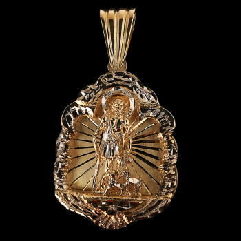 Charm San Lazaro 14k Gold