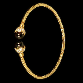 18k Gold Woman Bangle