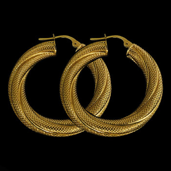 10k Yellow Gold Earring