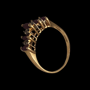 Anillo de mujer en oro 14k...