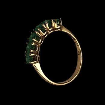 10k Yellow Gold Woman Ring...