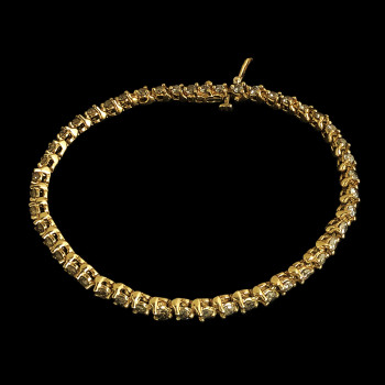 14k Yellow Gold Woman Bracelet