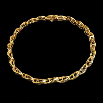 14k Yellow Gold Woman Bracelet