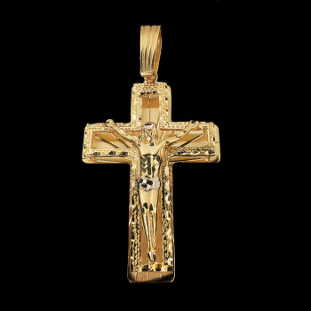 10k Yellow Gold Crucifix