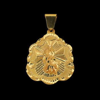 14k Yellow Gold San Lazaro...