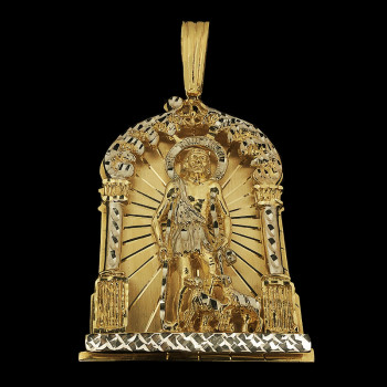 14k Yellow Gold San Lazaro...