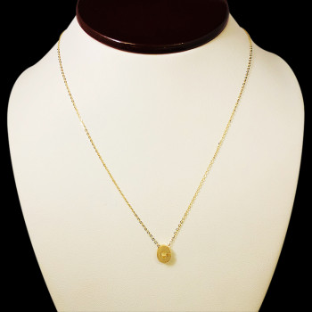 14k Yellow Gold Chain with...