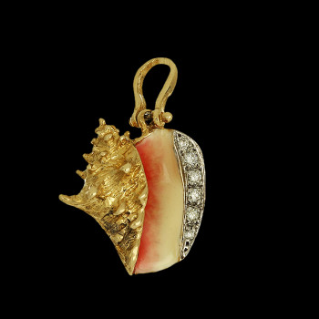 14k Yellow Gold Pendant...