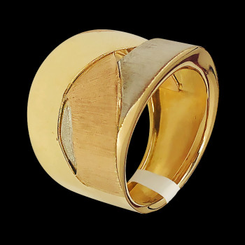 14k Gold Fancy Ring three...