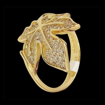 14k Gold Fancy Ring with...