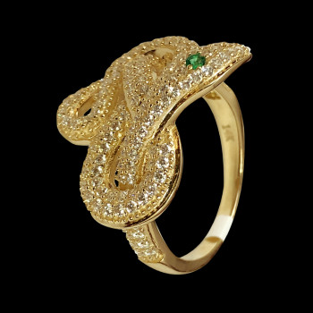 Anillo de oro 14k