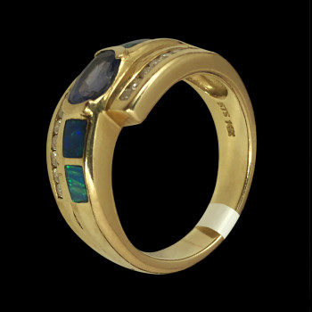 Anillo de oro 14k