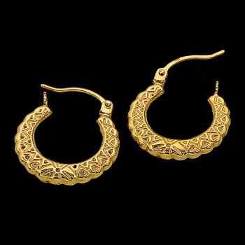 10k Yellow Gold Earring