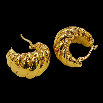 14k Yellow Gold Earring