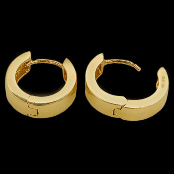 Aretes de oro 14k