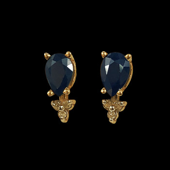 10k Yellow Gold Earring...