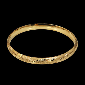 Bangle en oro 10k