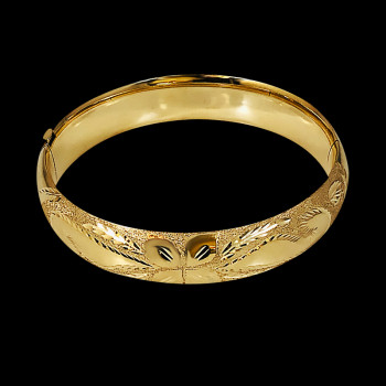 Bangle en oro 10k