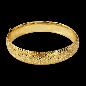 Bangle en oro 10k