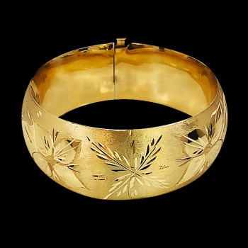 Bangle en oro 10k