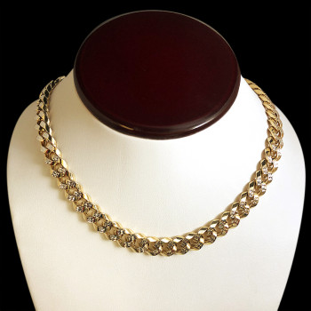 14k Yellow Gold Choker