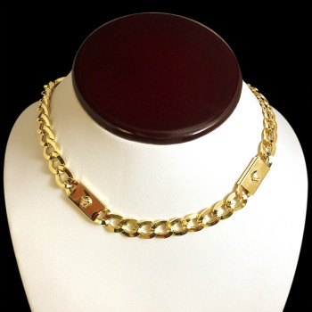 Gargantilla de oro 14k