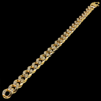 14k Yellow Gold Fancy Bracelet