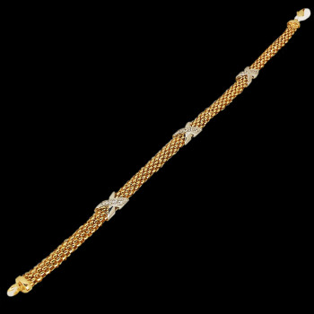 14k Yellow Gold Fancy Bracelet