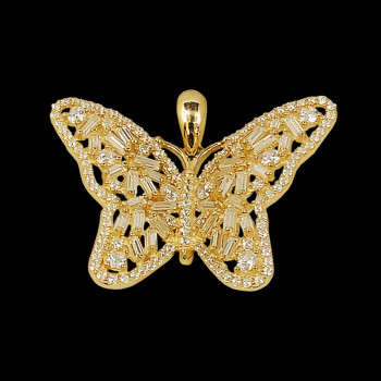 Dije de Mariposa de oro 14 kt