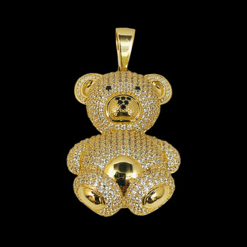 14 kt Yellow Gold Bear Pendant