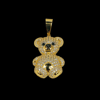 14 kt Yellow Gold Bear Pendant