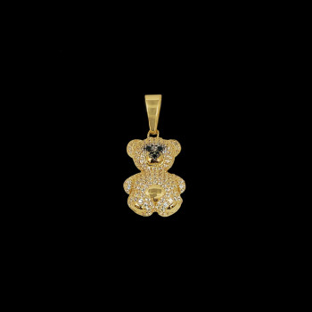 14 kt Yellow Gold Bear Pendant