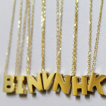 14K Gold Chain with Custom...